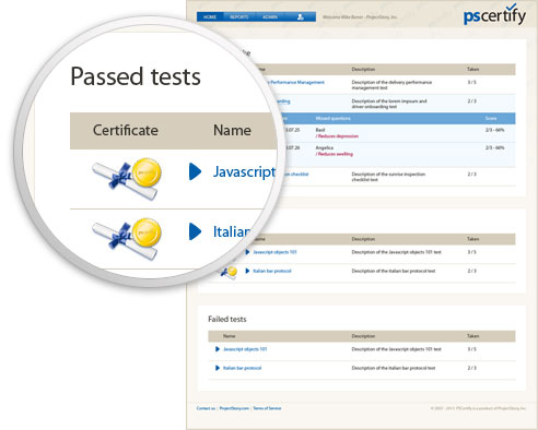 online certification Tests